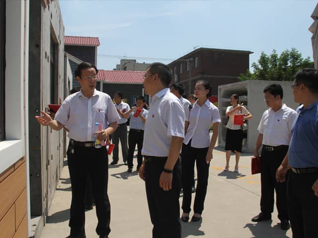 梁山縣委常委、組織部部長王建一行蒞臨天意機械調研